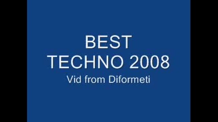 Best Techno 2008