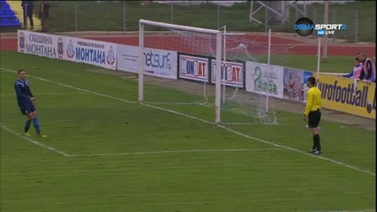 Монтана - Литекс 0:1 (първо полувреме)