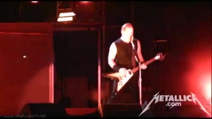 Metallica - Photoshoot, Walk To Stage, Blackened [milan July 6, 2011]