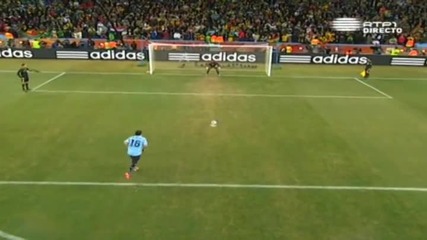 02.07.2010 Уругвай - Гана 4:2 След дузпите - Мондиал 2010 Юар 