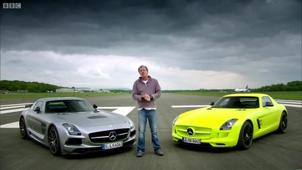 Top Gear Mercedes Sls Amg vs E-cell