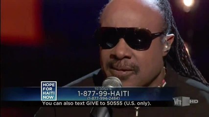 Hope for Haiti Now - A Global Benefit for Earthquake Relief. Stevie Wonder - A Time to Love 