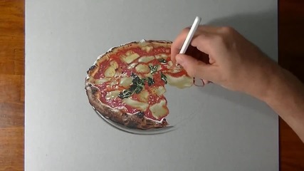 Невероятно– Как Се Рисува Триизмерна пица ?"“:
