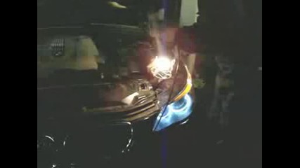 Angel Eyes Led rings Bmw E60.avi