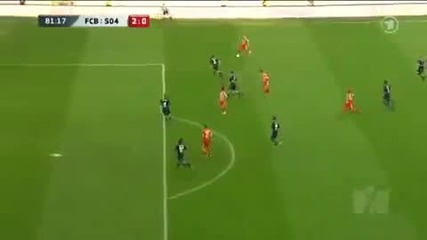 Bayern Munich Vs Schalke 04 2 - 0 - All Goals & Match Highlights - August 7 2010 - Super Cup 