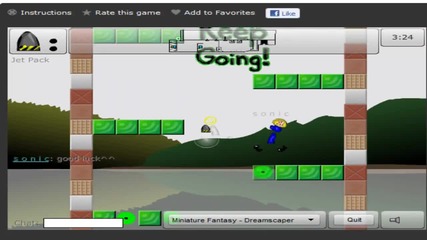 Platform Racing 2 gameplay