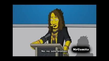 Lady Gaga in The Simpsons 