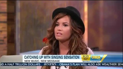 Demi Lovato Interview On Good Morning America 09-19-2011
