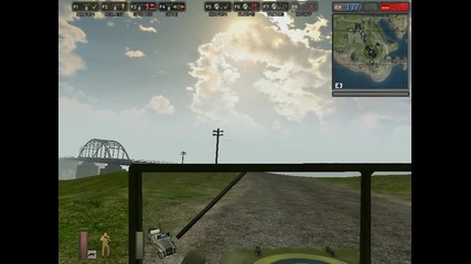 Battlefield 1942 - Каране на джип