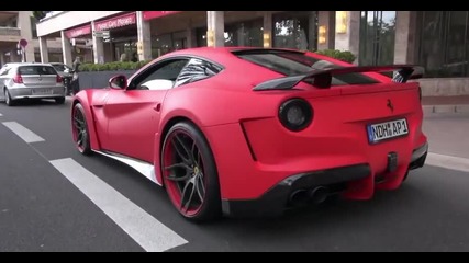 Ferrari F12 Novitec Rosso N Largo в Монако