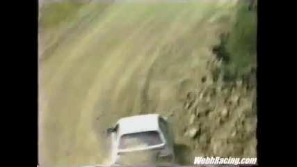 1994 Rim of the World Pro Rally Footage - Mazda 323 Gtx 