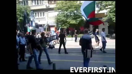 Шествие против гей парада в София 30.06.2012