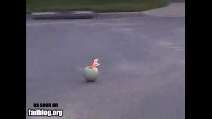 Човек се самозапалва