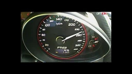 315 kmh en Audi R8 V10 ! 