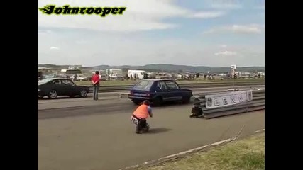 Golf 1 16v G60 vs Opel Kadett C Turbo