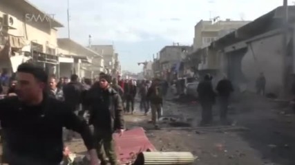 Десетки загинали и ранени при атентат в Сирия - видео Ройтерс