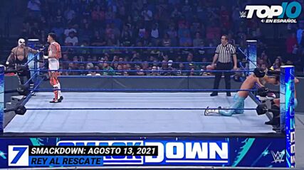 Top 10 Mejores Momentos de SMACKDOWN: WWE Top 10, Ago 13, 2021”