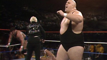 King Kong Bundy crushes Hulk Hogan: Saturday Night's Main Event, March 1, 1986