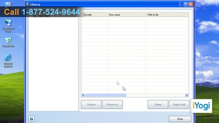 How to remove virus from quarantine on your Pc using Avg® Anti - Virus plus Firewall 9.0 software 