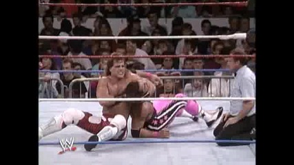 Wwe Greatest Stars Of The 90s 2009 - Shawn Michaels vs Bret Hart ( Survivor Series 1992 )