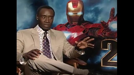 Don Cheadle on the fight scenes in Iron Man 2 