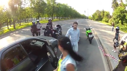 Нестандартно предложение за брак - Рокери, мотористи нападат булката