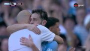 Емоционалното сбогуване на Бернардо Силва и Пеп Гуардиола със Сити