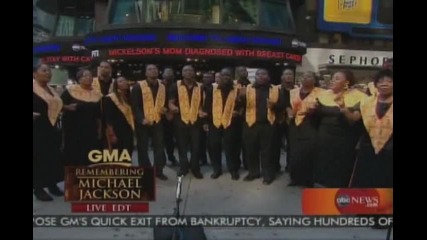 Harlem Gospel Choir - на живо в Good Morning America
