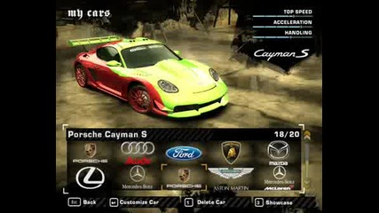 Need For Speed Most Wanted (my Cars)