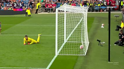 Burnley FC with a Goal vs. Tottenham Hotspur