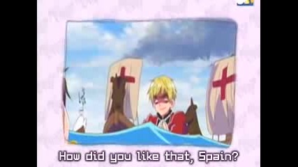 [ Bg Sub ] Hetalia Axis Powers Епизод 10 Високо Качество