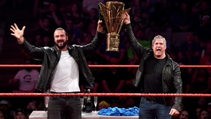 Shane McMahon and Drew McIntyre’s Super ShowDown celebration: Raw, June 10, 2019