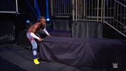 Kofi Kingston leg drops Randy Orton through a table: SmackDown, Sept. 10, 2019 (Full Segment)