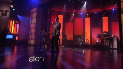 Joe Jonas в шоуто на Ellen - Just in Love