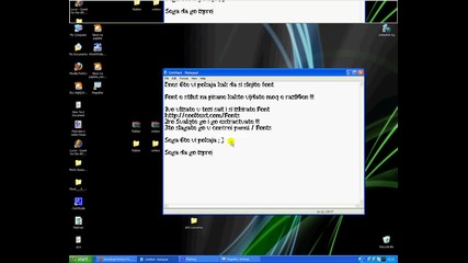 Fonts za Notepad