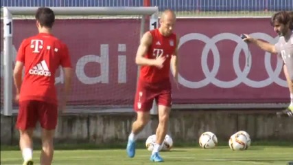 Байерн в пълна бойна готовност за старта на Бундеслигана