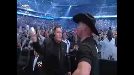 Wrestle Mania 25 John Cena vs Big Show vs Edge( World Heavyweight Championship)част2