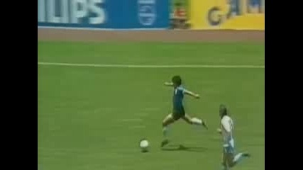 Диего Марадона - англия срешту аржентина - Mexico 1986