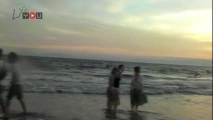Красив Залез на Слънцето 