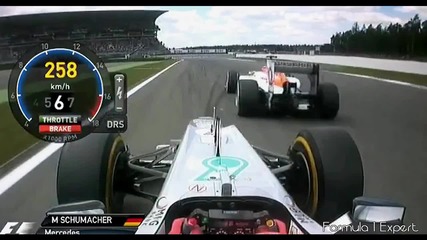 F1 Гран при на Германия 2012 - избрани моменти [hd]