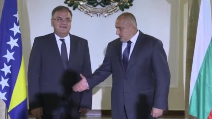 Бойко Борисов се срещна с Младен Иванич