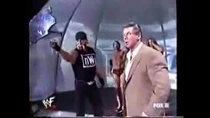Stone Cold Saves The Rock