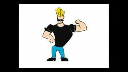 Рисуване На Johnny Bravo С Paint