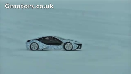 Bmw i8 prototype cold weather testing in Sweden 