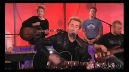 Nickelback - Lullaby Live On Vh1 Channel 2012