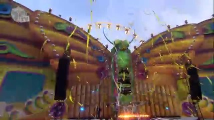 Tomorrowland 2013 - Superman, Batman, Iron Man