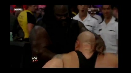 Mark Henry World's Strongest Slam The Big Show Through a Table