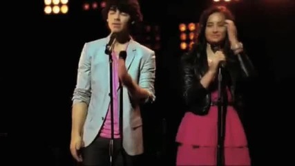 Jonas Brothers, Selena Gomez, Miley Cyrus & Demi Lovato - Send It On