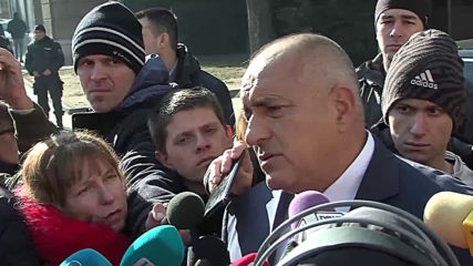 Борисов за акцията в Перник: Оттук нататък ще говорят прокурорите