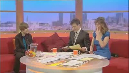Justin Bieber on Gmtv!